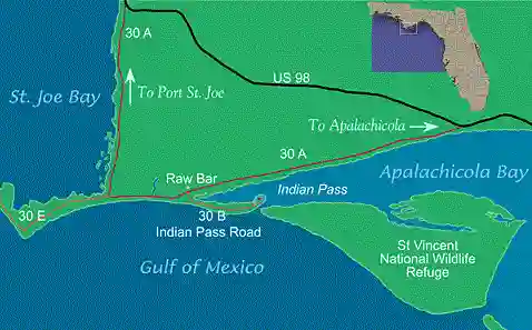 Indian Pass Map